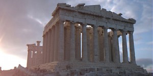 The Greek parthenon